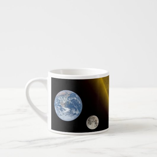 Aarde en zon espresso kop (Links)