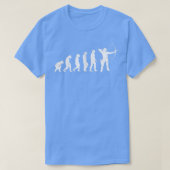 Aarde Evolution Funny Bow Hunting Archer Gift T-shirt (Design voorkant)