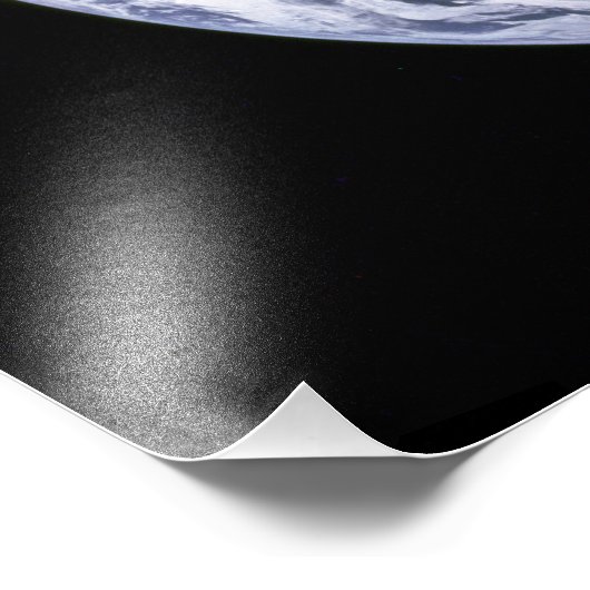 Aarde Foto Afdruk (Hoek)