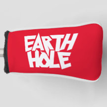 Aarde Gat golf headcover Rood