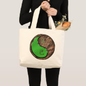 Aarde Geit Grote Tote Bag (Voorkant (product))