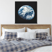 Aarde genomen van de Aollo 8 ruimtesonde. Canvas Afdruk (Insitu (Slaapkamer))