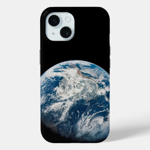 Aarde genomen van de Aollo 8 ruimtesonde. iPhone 15 Case