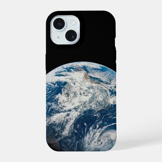 Aarde genomen van de Aollo 8 ruimtesonde. iPhone 15 Case (Achterkant)
