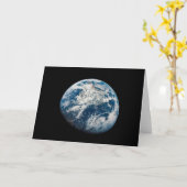 Aarde genomen van de Aollo 8 ruimtesonde. Kaart (Gele Bloem)