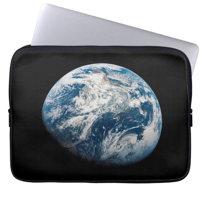 Aarde genomen van de Aollo 8 ruimtesonde. Laptop Sleeve (Voorkant)