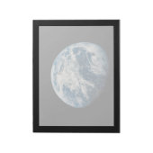 Aarde genomen van de Aollo 8 ruimtesonde. Notitieblok (Linkerzijde)