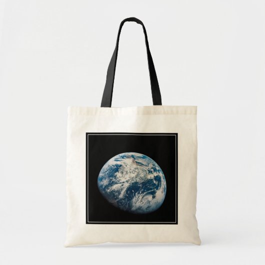 Aarde genomen van de Aollo 8 ruimtesonde. Tote Bag (Voorkant)
