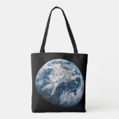 Aarde genomen van de Aollo 8 ruimtesonde. Tote Bag (Achterkant)