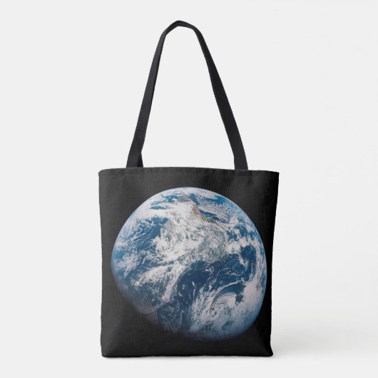 Aarde genomen van de Aollo 8 ruimtesonde. Tote Bag (Achterkant)