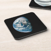 Aarde genomen van de Apollo 13 ruimtesonde. Bier Onderzetter (Linkerzijde)