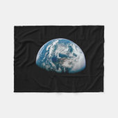 Aarde genomen van de Apollo 13 ruimtesonde. Fleece Deken (Voorkant (Horizontaal))
