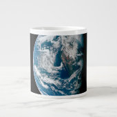 Aarde genomen van de Apollo 13 ruimtesonde. Grote Koffiekop (Voorkant)