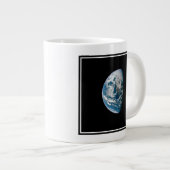 Aarde genomen van de Apollo 13 ruimtesonde. Grote Koffiekop (Voorkant rechts)