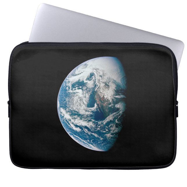 Aarde genomen van de Apollo 13 ruimtesonde. Laptop Sleeve (Voorkant)