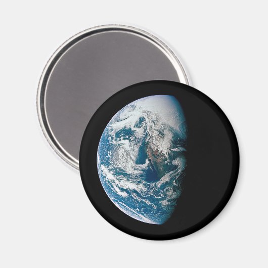 Aarde genomen van de Apollo 13 ruimtesonde. Magneet (Voorkant / Achterkant)
