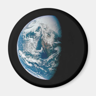 Aarde genomen van de Apollo 13 ruimtesonde. Magneet