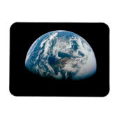 Aarde genomen van de Apollo 13 ruimtesonde. Magneet (Horizontaal)