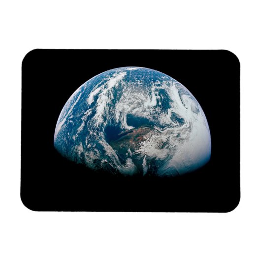 Aarde genomen van de Apollo 13 ruimtesonde. Magneet (Horizontaal)