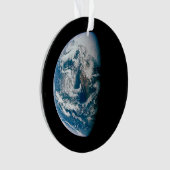 Aarde genomen van de Apollo 13 ruimtesonde. Ornament (voorkant)