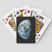 Aarde genomen van de Apollo 13 ruimtesonde. Pokerkaarten (Achterkant)