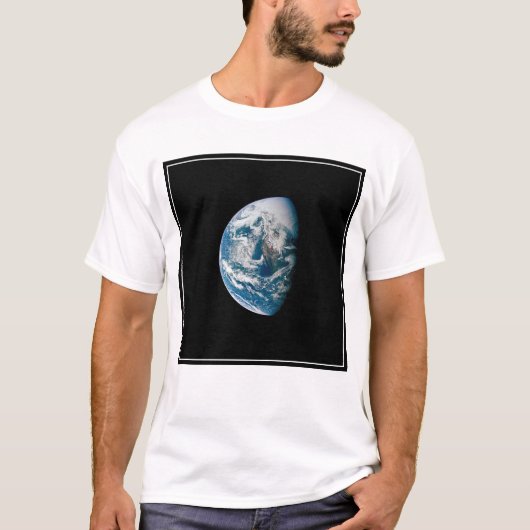 Aarde genomen van de Apollo 13 ruimtesonde. T-shirt (Voorkant)