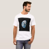 Aarde genomen van de Apollo 13 ruimtesonde. T-shirt (Voorkant volledig)