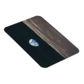 Aarde gezien van de maan magneet (Rechterzijde)