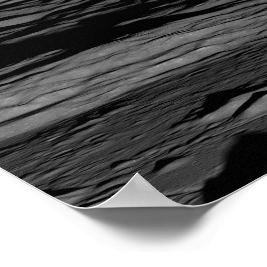 Aarde gezien van de maan poster (Hoek)