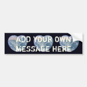 Aarde Hart Bumpersticker (Voorkant)