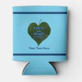 Aarde - Heart Anagram Blikjeskoeler (Voorkant)