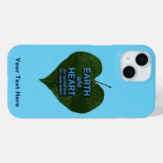 Aarde - Heart Anagram Case-Mate iPhone Case (Achterkant (horizontaal))