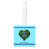 Aarde - Heart Anagram Decoratie (Voorkant)