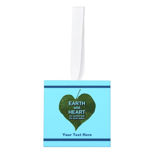 Aarde - Heart Anagram Decoratie (Voorkant)