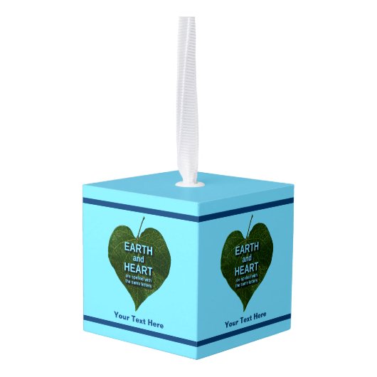 Aarde - Heart Anagram Decoratie (Achter hoekig)