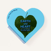 Aarde - Heart Anagram Notitieboek (Voorkant)