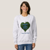 Aarde - Heart Anagram Trui (Voorkant volledig)
