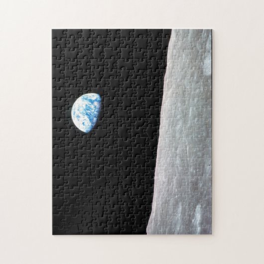 Aarde - het Lunar Perspectief Legpuzzel (Verticaal)