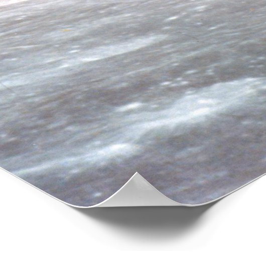 Aarde - het Lunar Perspectief Poster (Hoek)