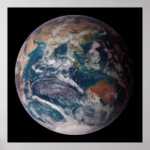 Aarde: Het oostelijk halfrond Poster (Voorkant)