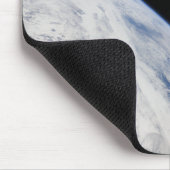 Aarde-horizon en de duisternis van de ruimte muismat (Hoek)