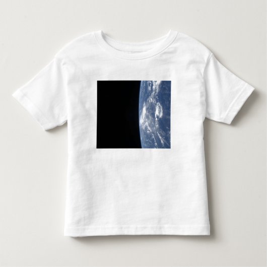 Aarde-horizon en de zwarte aard van ruimte 2 kinder shirts (Voorkant)