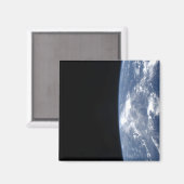 Aarde-horizon en de zwarte aard van ruimte 2 magneet (Voorkant / Achterkant)