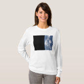 Aarde-horizon en de zwarte aard van ruimte 2 t-shirt (Voorkant volledig)