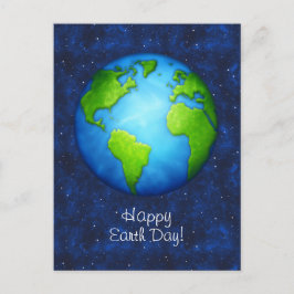 Aarde in de ruimte, briefkaart