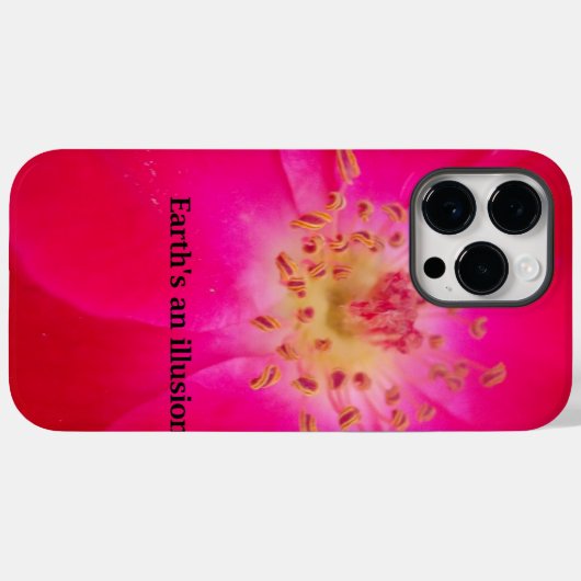 Aarde is een illusie Case-Mate iPhone case (Achterkant (horizontaal))