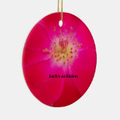 Aarde is een illusie keramisch ornament (Rechts)