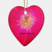 Aarde is een illusie keramisch ornament (Links)