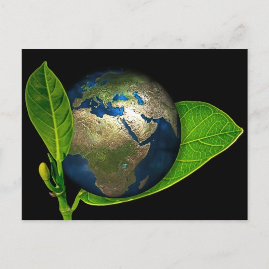 AARDE IS GEBOREN BRIEFKAART (Voorkant)