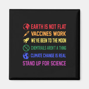 Aarde is geen platte vaccins werken klimaatverande magneet